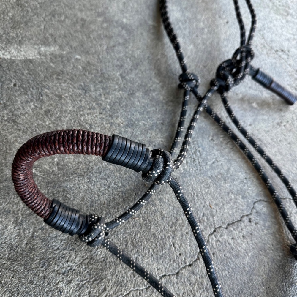 Handmade In Southern California, Bosal style Rope Halter - Picture 14 of 16